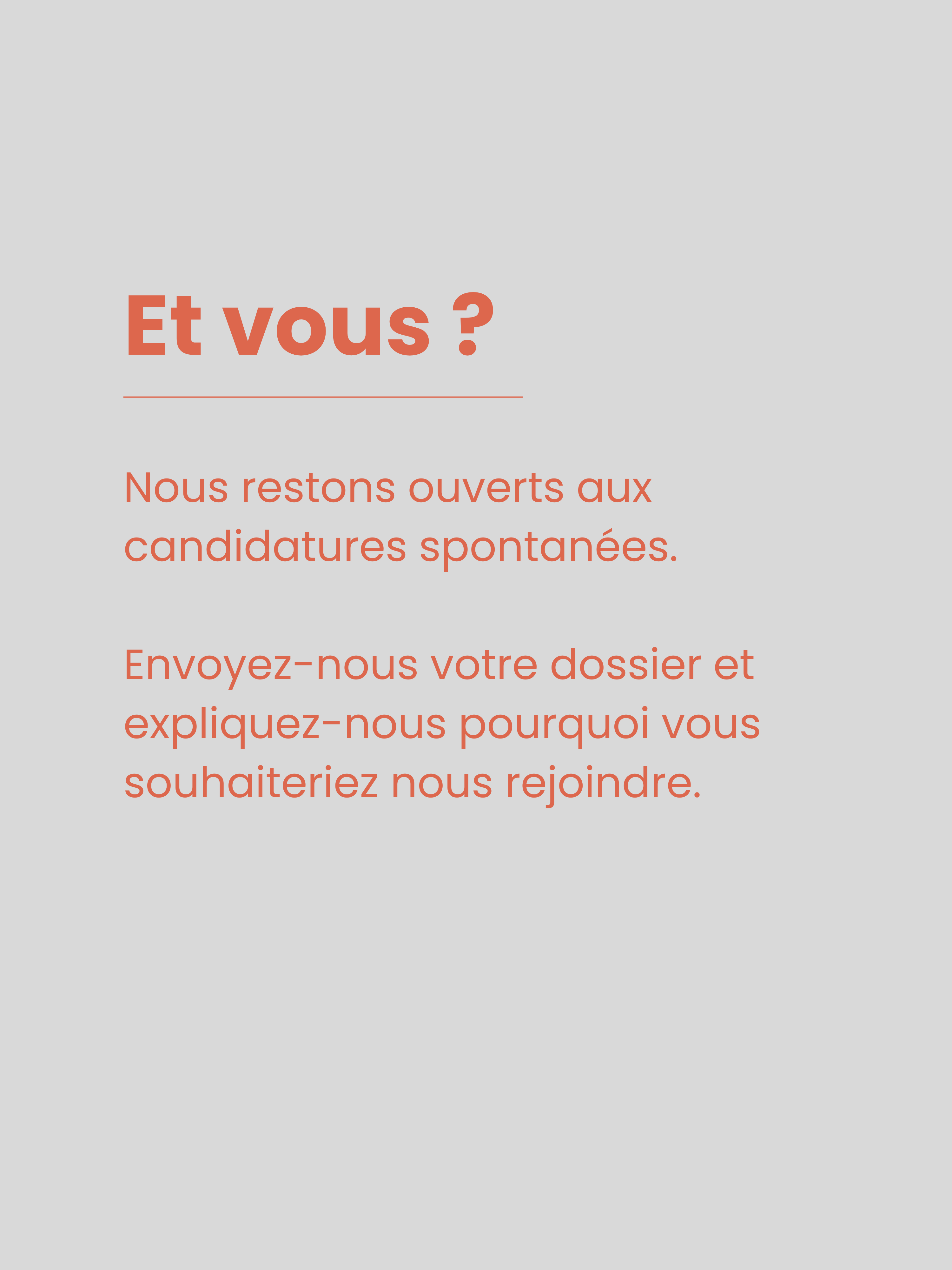 Candidature